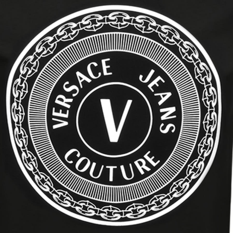 Alternative Image for ProductVersace Jeans Couture Logo T Shirt Black3